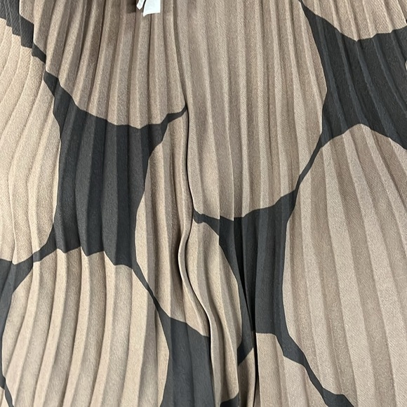 Marimekko Brown Midi A-Line Skirt Kyllikki Kivet Size Small - Picture 9 of 10